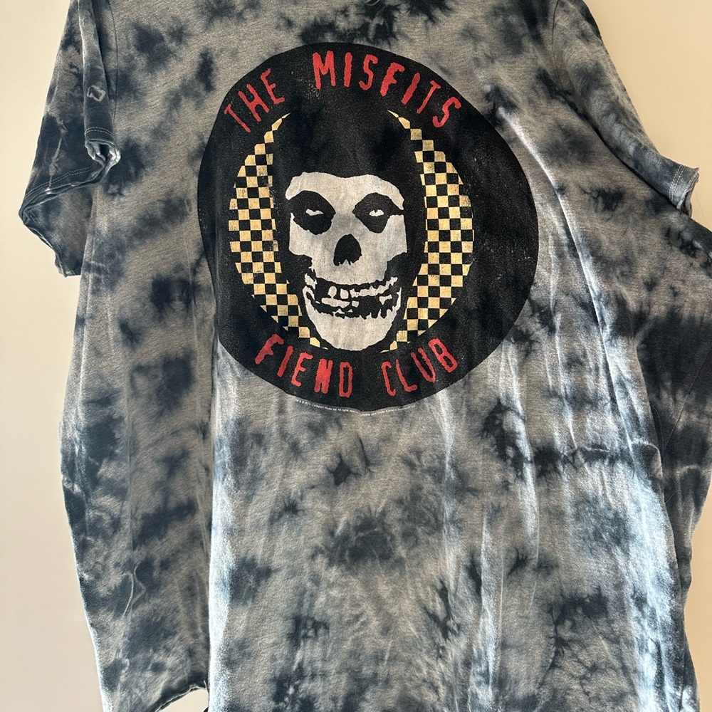 The misfits tye dye band t shirt
